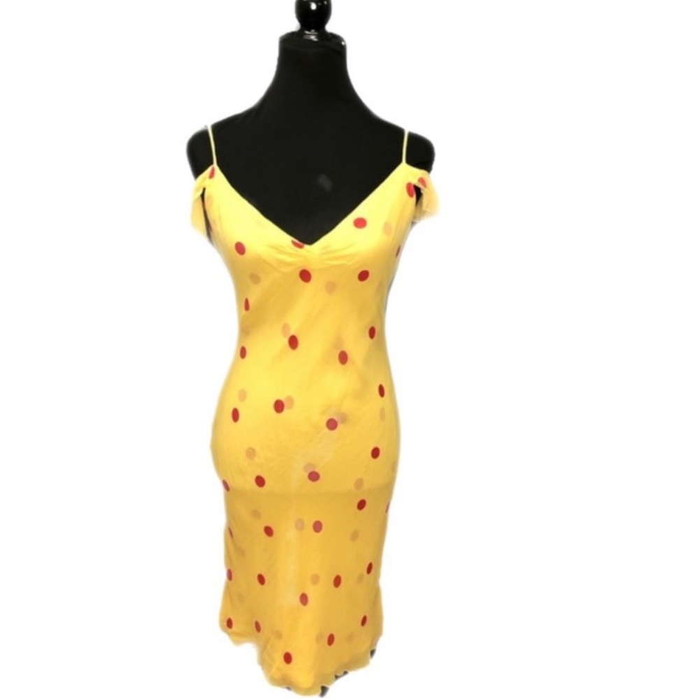 Yellow Polka Dot Dress